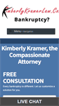 Mobile Screenshot of kimberlykramerlaw.com